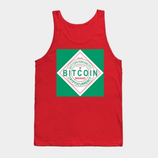 Bitcoin Bullish Label Tank Top